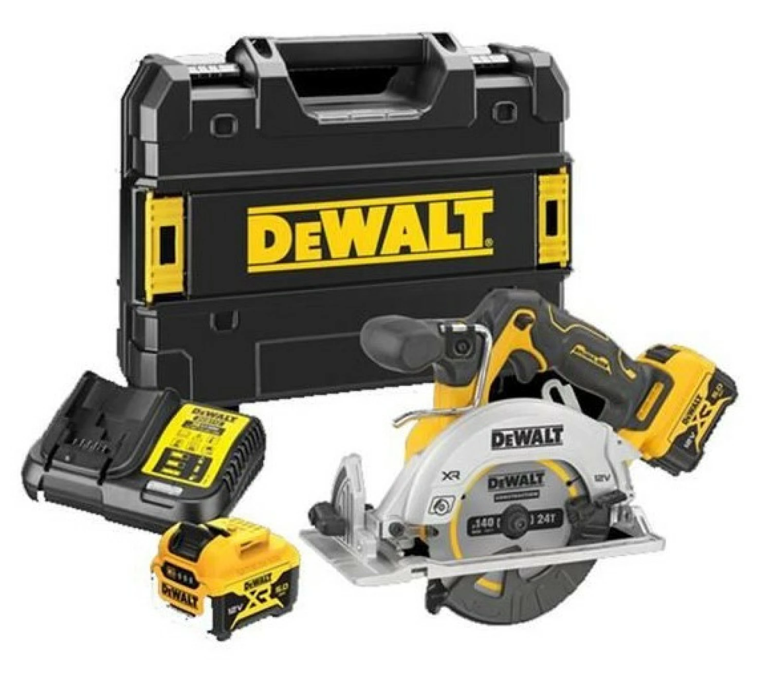 DeWALT DCS512P2 Scie circulaire sans fil-image