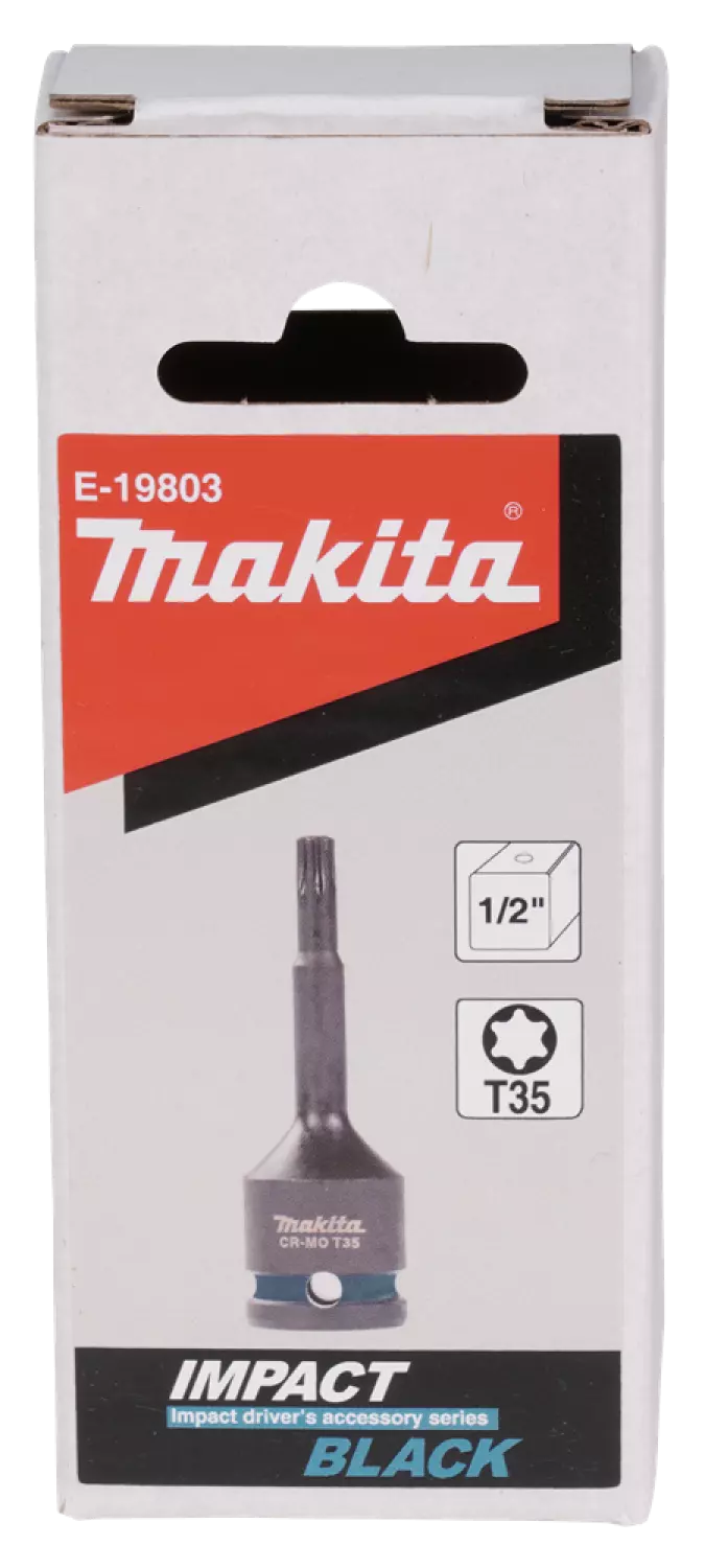 Makita E-19803 Slagschroefbit T35x78mm - Impact Black - 1/2" VK-image