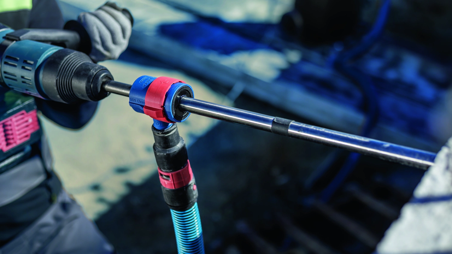 Bosch 2608901793 EXPERT Hamerboor SDS Clean SDS Max-8X - 24x400x650mm met connector-image