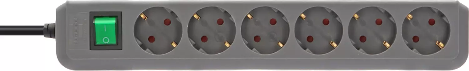 Brennenstuhl 1159540015 6 Voudige stekkerdoos met schakelaar - 1,5m x 34cm-image