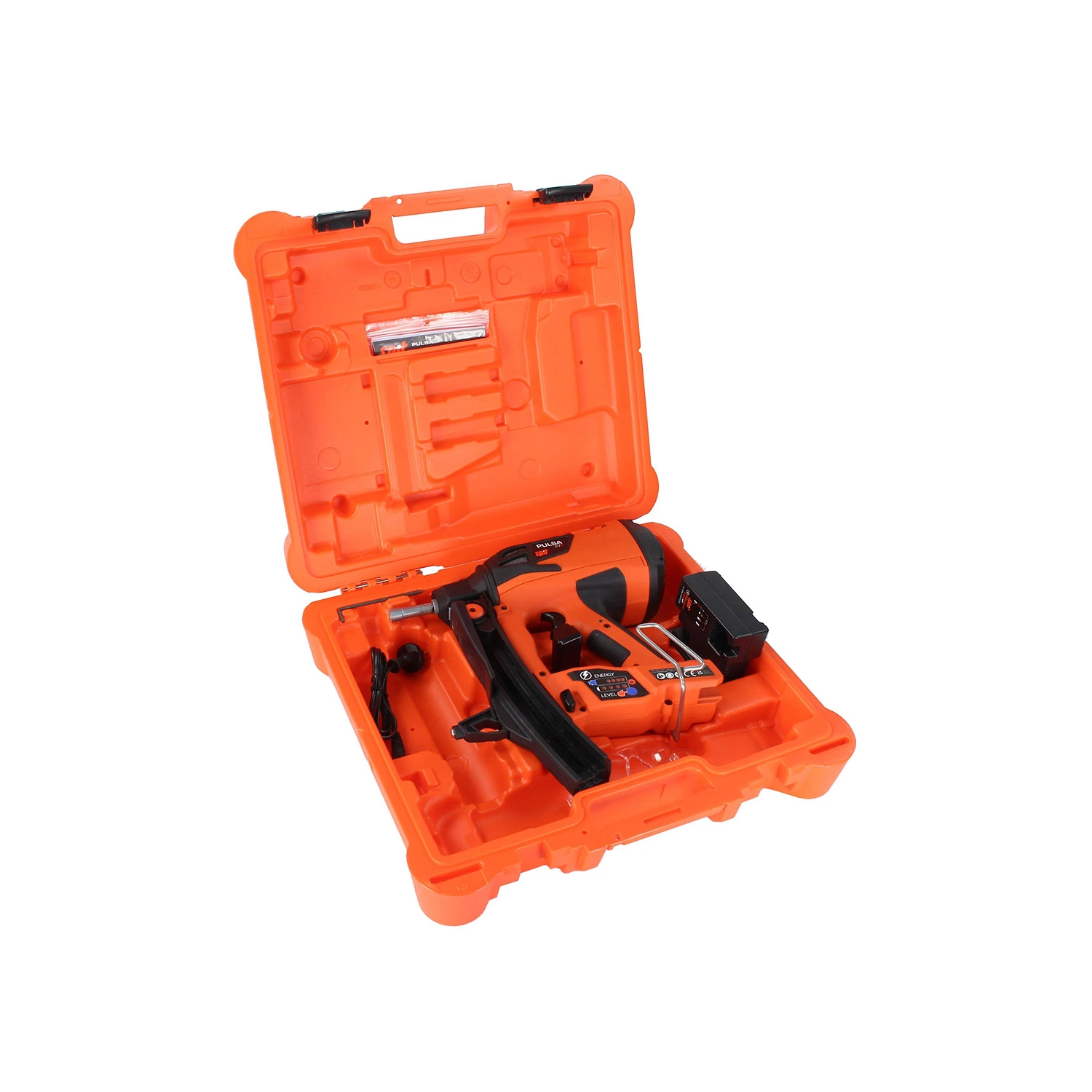 Spit 019909 Pulsa 27P Gas tacker voor de Afbouwer set in koffer - 95J slagkracht - 15-27mm-image