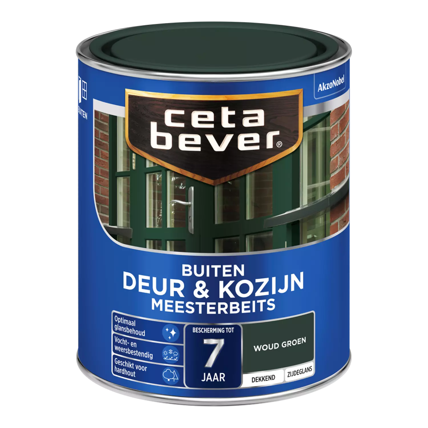 Cetabever Meesterbeits Deur En Kozijn Dekkend - Woudgroen - 750ml-image