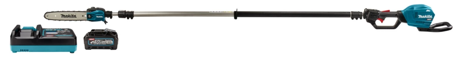 Makita UA004GM101 XGT 40V Max Li-Ion accu telescopische stokkettingzaag set (1x 4.0Ah) - 30 cm-image