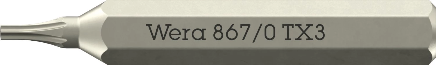 Wera 05058129001 867/0 Torx Micro Bit - TX 3 x 30mm-image