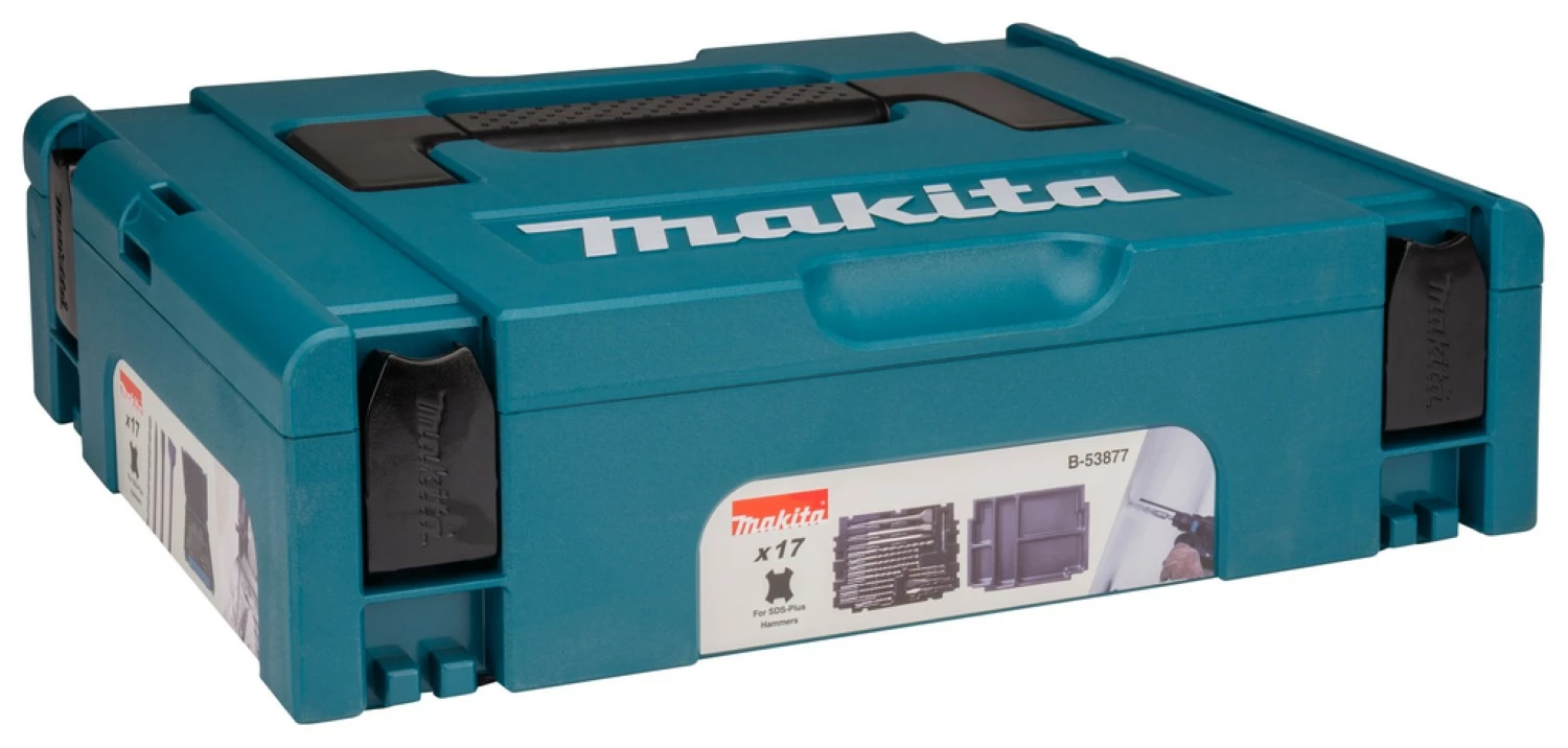 Makita B-53877 Jeu de forets/burins - 17 pièces-image