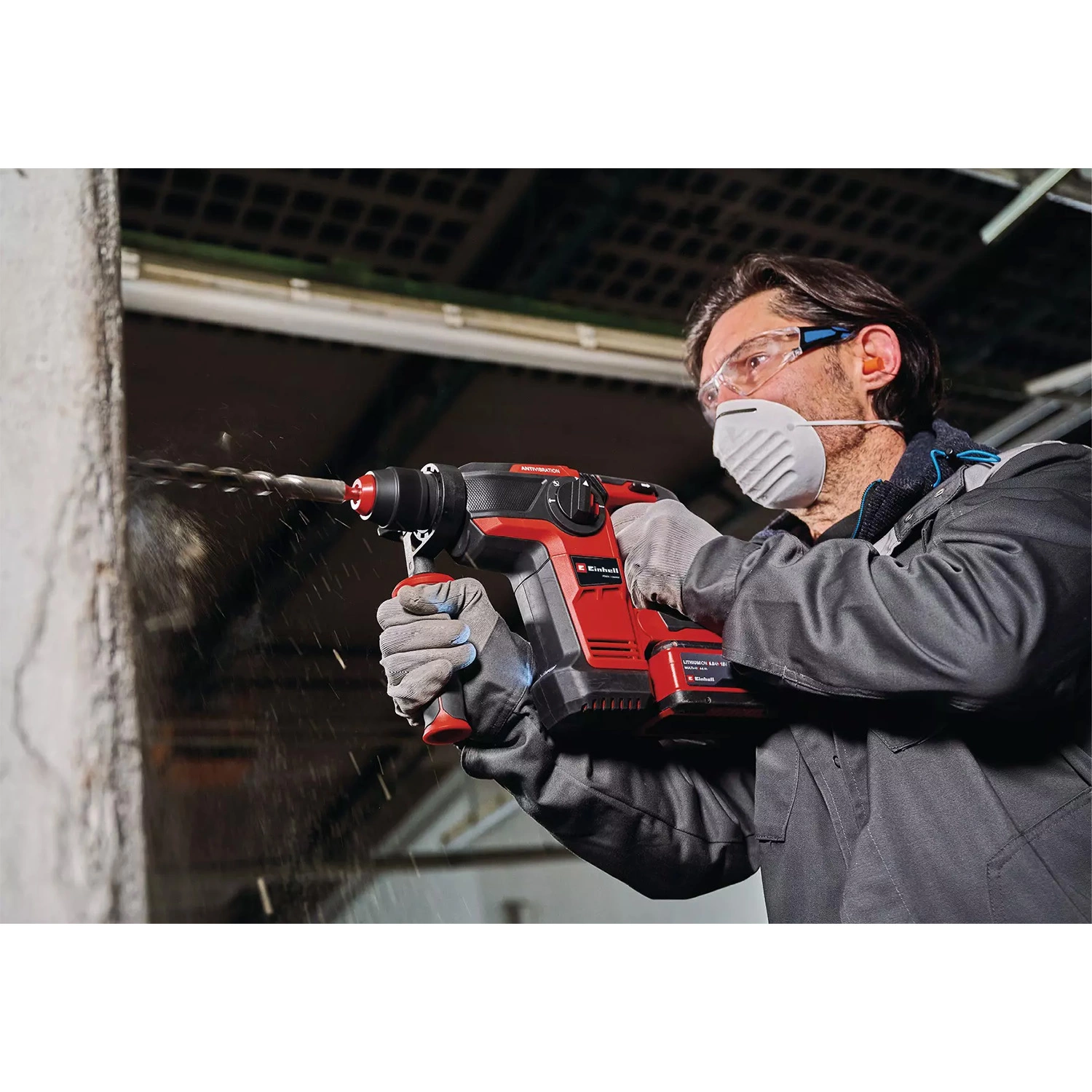 Einhell Professional TP-HD 18/26 Li BL Solo Accu Boorhamer