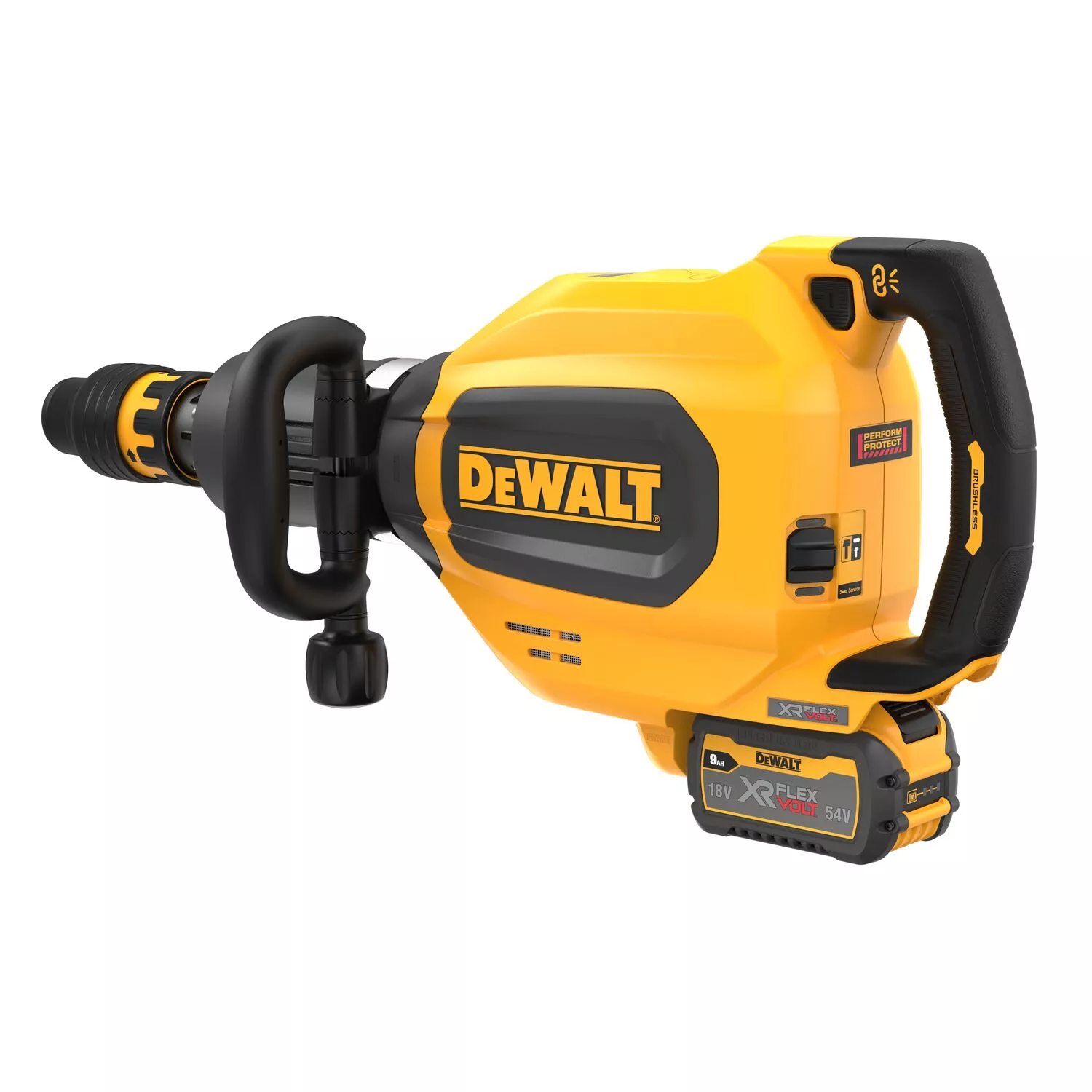 DeWALT DCH911X3 54V Li-ion Flexvolt SDS-Max breekhamer set (2x 9.0Ah accu) in koffer - 27J-image