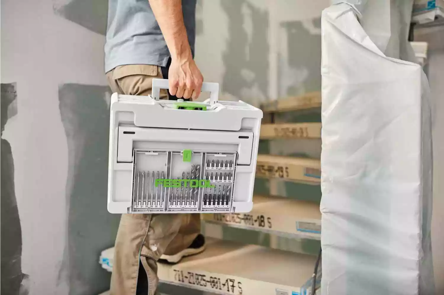 Festool BKS SYS3 D3-10 CE/W - Coffret de forets hélicoïdaux-image