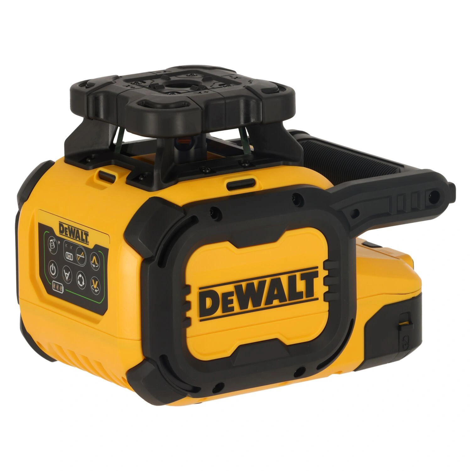 DeWALT DCLE15221G-QW Roterende Laser set incl. statief, ontvanger en meetlat in koffer - rood - 30m - IP66