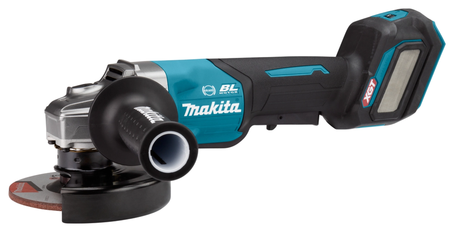 Makita GA029GM201 40V Max Li-Ion accu haakse slijper set (2x 4,0Ah) in Mbox - 125mm - koolborstelloos-image