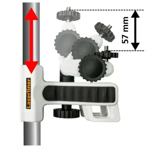 SUPPORT MURAL POUR laser rotatif 1/4 Laserliner FlexHolder 090.134A EUR