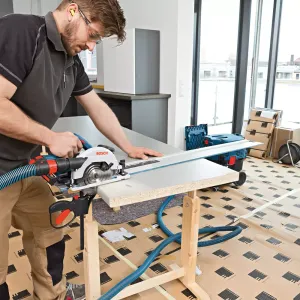 Bosch 06016A2101 Scie circulaire sans fil GKS 18V-57 G Machine