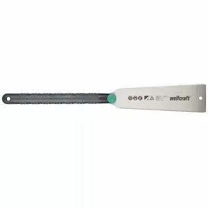 GRÜNTEK FUGU Japansaw Ryoba Trekzaag – Dubbelzijdige Houtzaag 300mm voor Fijn & Ruw Gesneden Houtbewerking, Multiplex, Hardhouten Daklatten & Tuingereedschap