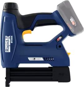 RAPID BTX606 18V Battery Tacker Wireless Tacker with LED Lamp for Hard and Soft Wood and DIY for Narrow Back Staples and Brads Battery Not Included ( 5001505