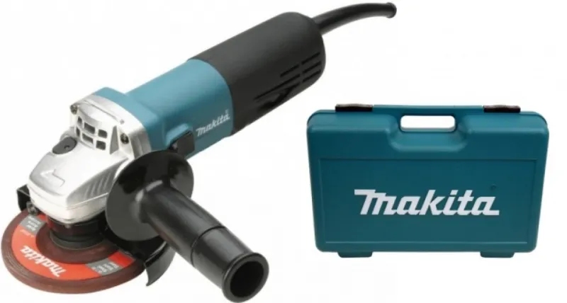 Makita 9558HNRGK2 Haakse slijper incl. 2 diamantschijven in koffer - 840W - 125mm