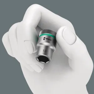 Wera 05005450001 Barre magnétique pour douilles B Imperial 1, Jeu de douilles Zyklop, 3/8, système impérial, 9 pièces