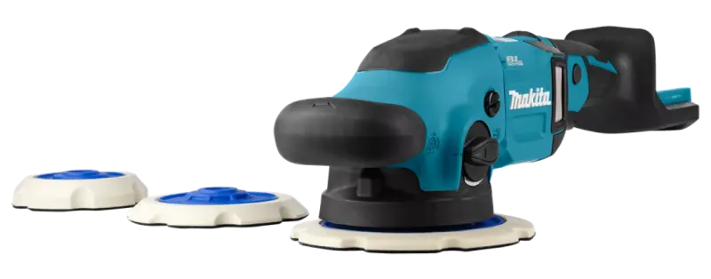 Polisseuse Voiture Sans Fil 18V Compatible Makita – 6 Vitesses, Ø 15,2 Cm, Mini Polisseuse Orbitale Puissante