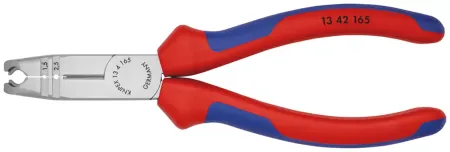 Knipex Pince à Dégainer Chromée Isolée VDE 165 Mm Multifonction - 13 46 165 SB
