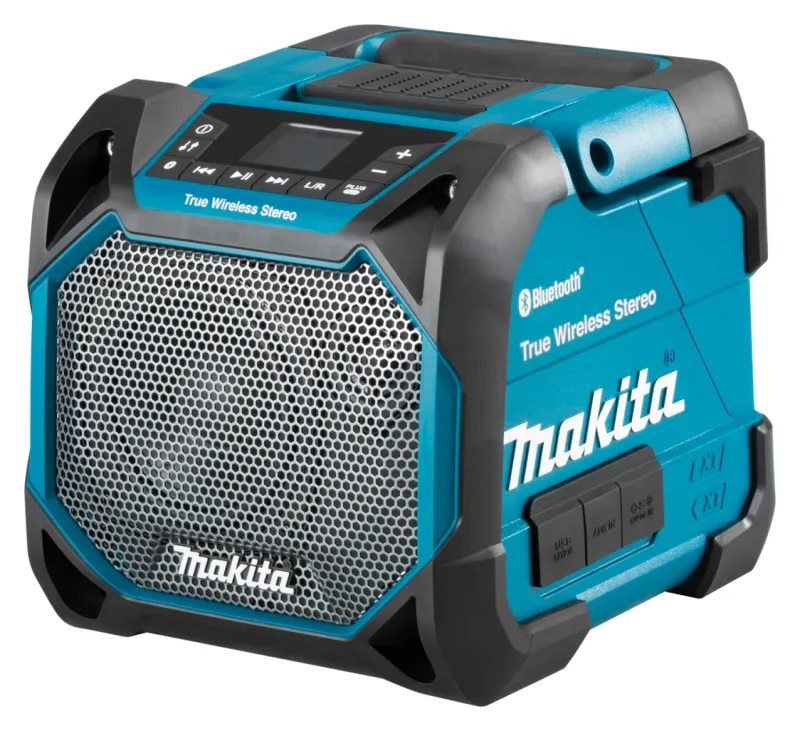 Makita DMR203 10.8-18V Li-Ion Accu Bluetooth speaker - werkt op