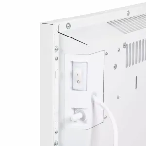 Eurom Alutherm 1000 Wifi - Termoconvettore Elettrico Elegante, Riscaldamento 25-33 M³, Programmabile Da App, Bianco - 2