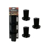 4 stuks wandhouder gereedschapshouders voor Makita 18V elektrisch gereedschap, elektrisch gereedschap, boorgereedschap, houder met 16 schroeven, blauw-groen boorhouder, wandhouder voor werkplaats en