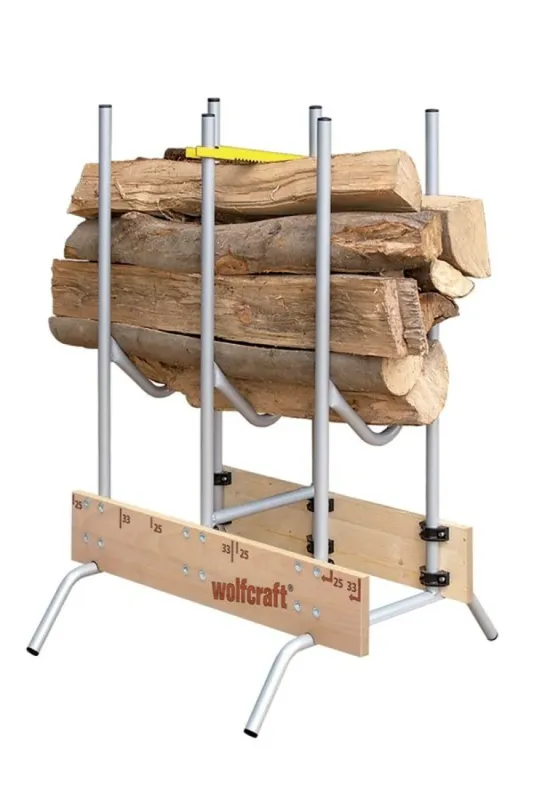 wolfcraft Suporte/cavalete de lenha para motosserras 5121000