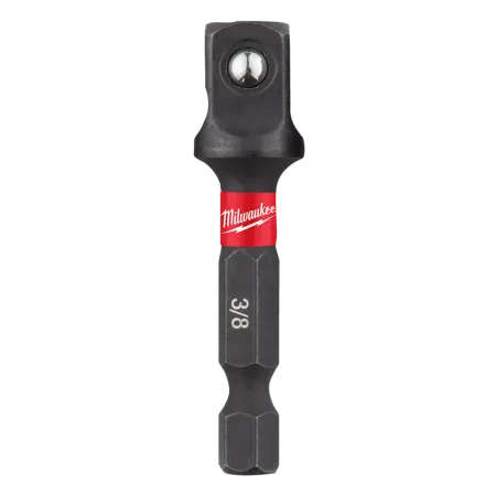 MAEXUS Jeu D'adaptateurs De Clé à Percussion - Support 1/4", 1/2", 3/8" Pour Visseuse Sans Fil, Adaptateur à Cliquet Sur Douille Carrée - Argenté