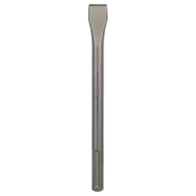 SDS Plus beitelset 250 mm kanaal, spits, vlak, breed, tegels met koffer