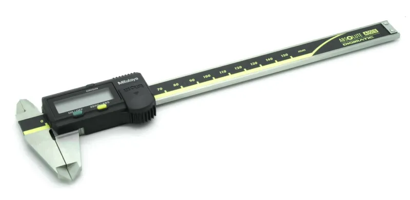 Pied à Coulisse Digital Vinabo 150mm Précis Avec Grand Écran LCD + Jauge D'Épaisseur Mannesmann 20 Lames - Kit Mesure Parfait
