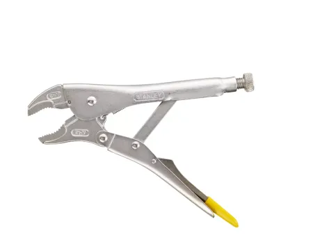 Pince étau à Mâchoire Extra Plate KS TOOLS - 0-50 Mm, Longueur 210 Mm - En Acier Nickelé Pour Carrosserie